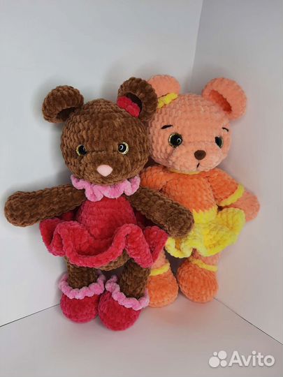 Плюшевый мишка ручной работы