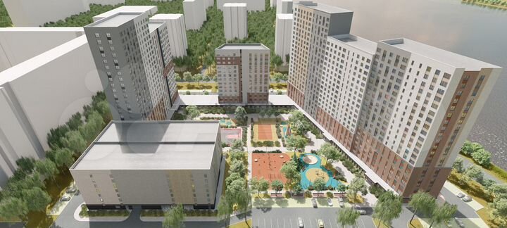 2-к. квартира, 38,6 м², 16/23 эт.