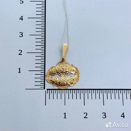 Золотая подвеска