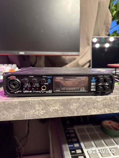 Motu UltraLite mk3 hybrid fw/usb2