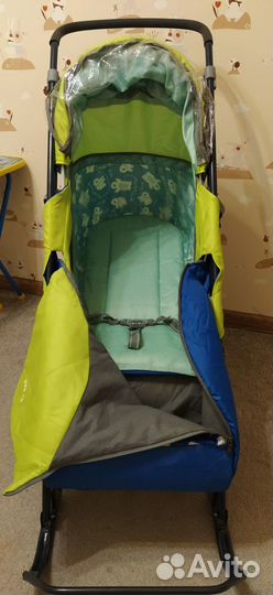 Коляска санки