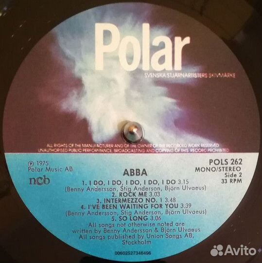 Виниловая пластинка abba, abba