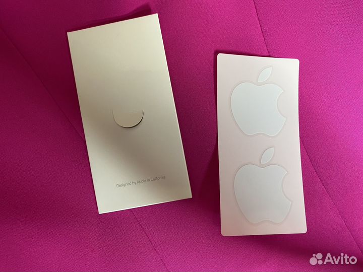 Наклейки Apple оригинал + упаковка