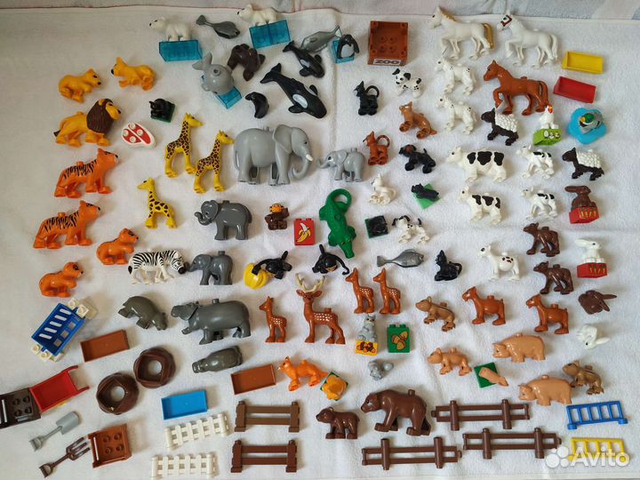 Лего дупло поштучно Duplo по штукам