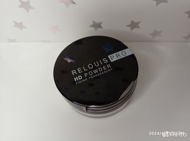 Пудра фиксирующая Relouis pro HD powder
