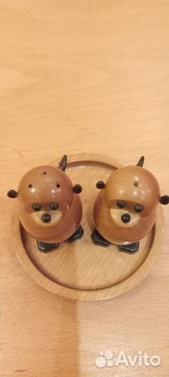 Фигурки обезьянок: солонка и перечница