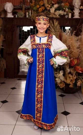 Русский народный сарафан