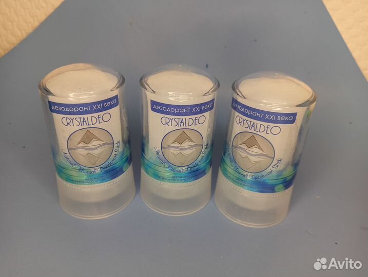 Дезодорант кристалл 3шт. по 60 грамм