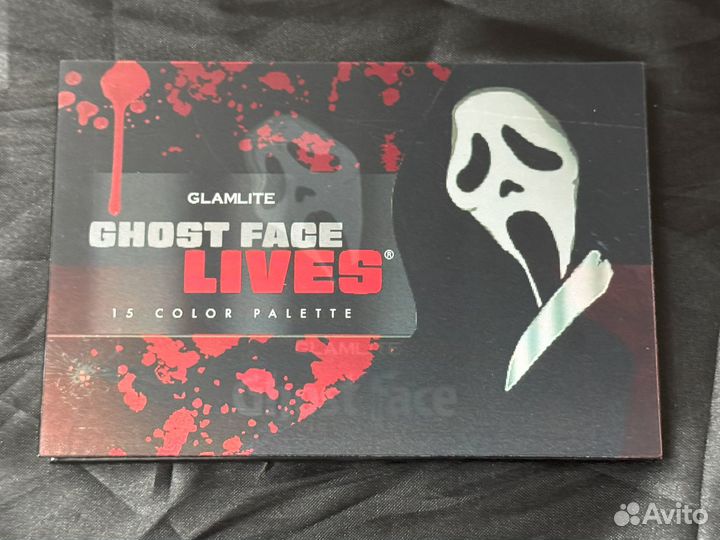 Палетка теней Ghost Face x Glamlite