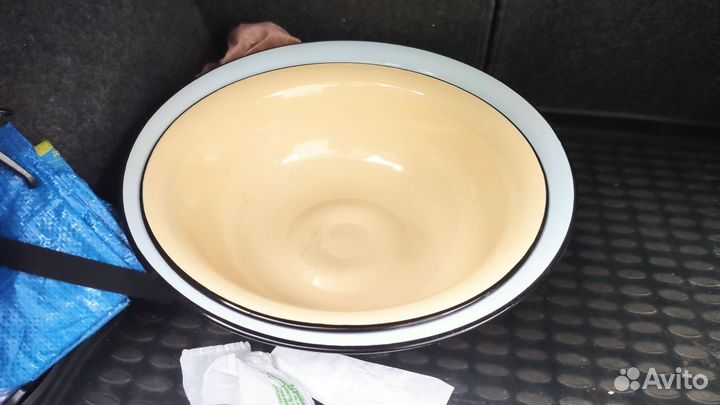 Таз, ведро эмалированное, бачок нержавейка