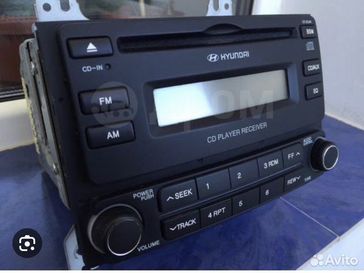 Штатная магнитола hyundai elantra 4