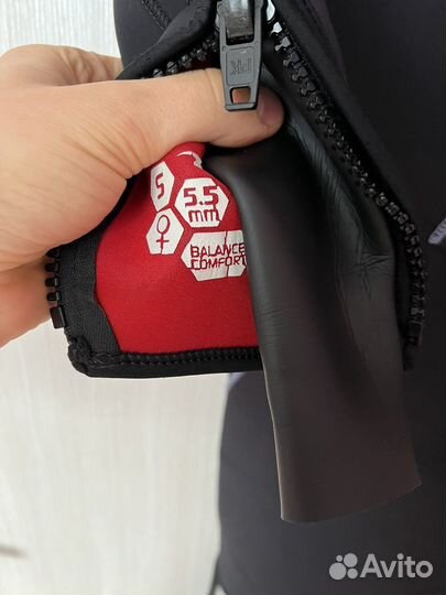 Мокрый гидрокостюм aqualung женский