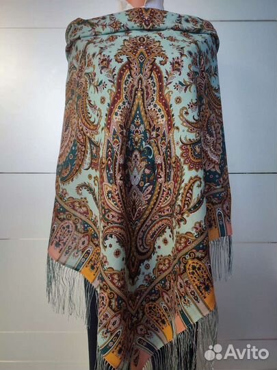 Новые павловопосадские платки 125х125