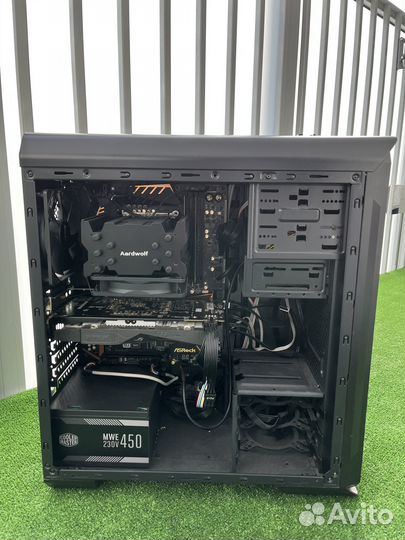 Корпус компьютерный AeroCool Aero-500G Black