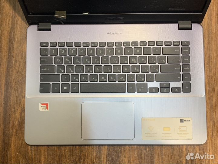 Ноутбук в разбор asus x505b x505