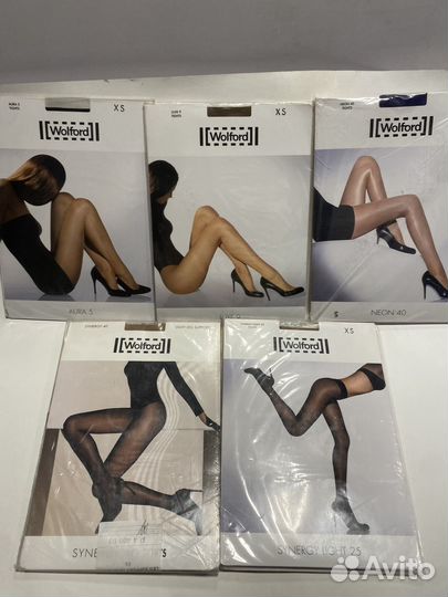 Колготки женские Wolford S-XS разные