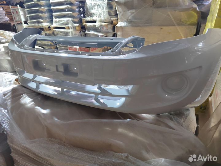 Бампер передний 2190 Гранта Белое облако