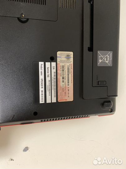 Ноутбук Sony vaio VPC-CA4S1R (красный) (VPC-CA4S1R