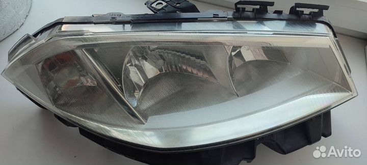 Крышки фар Рено Меган 2 под Led лампы