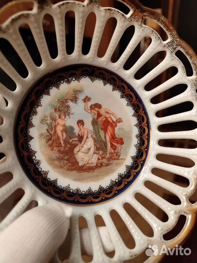 Фруктовница фарфор, ГДР, Martinroda, 1970-е