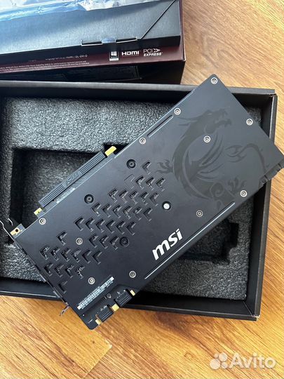 Видеокарта MSI gtx 1070ti