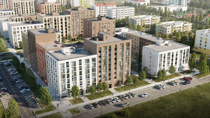 1-к. квартира, 46,7 м², 1/7 эт.