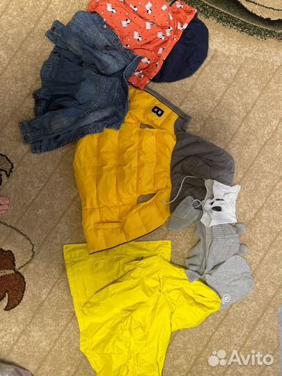 Детские вещи и обувь пакетом на мальчика 86-92