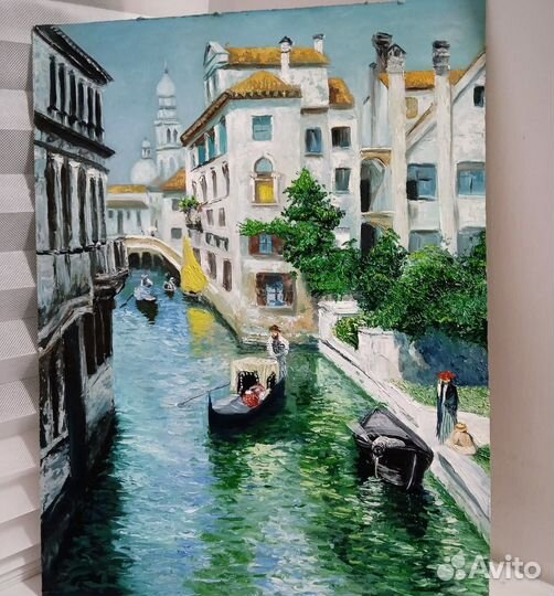 Картины маслом 30/40. Венеция, Крымский пейзаж