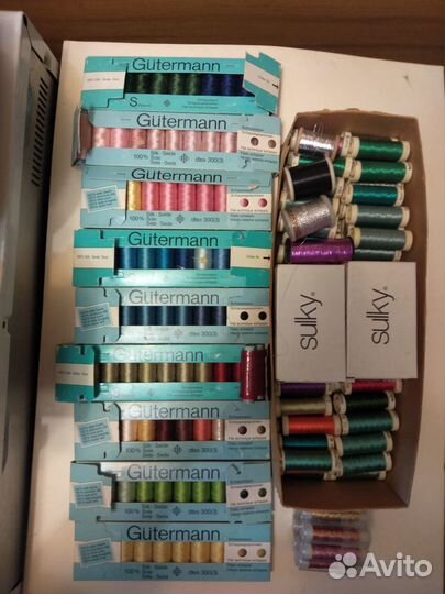 Нитки швейные