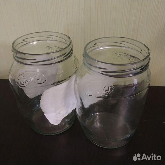 Банки стеклянные пакетом