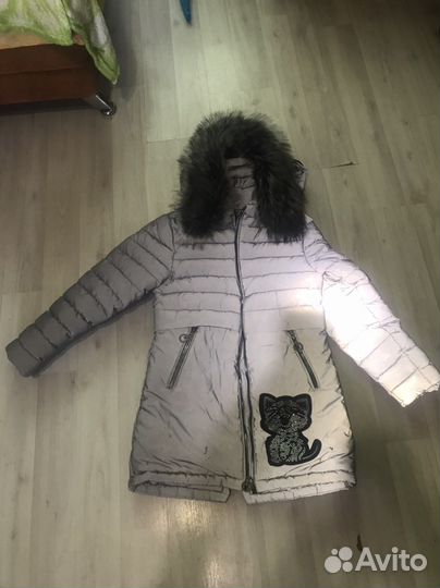 Пальто зимнее на девочку