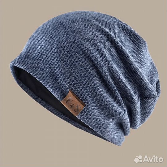 Шапка бини демисезон унисекс