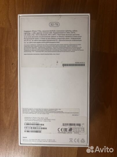 iPhone 7 Plus, 32 ГБ