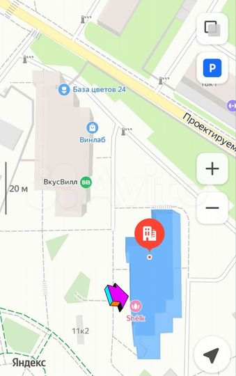 Свободного назначения, 55.5 м²