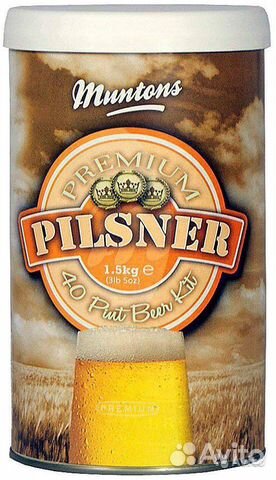 Пивной экстракт Muntons Pilsner 1.5 кг