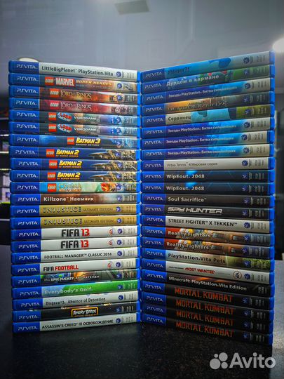 Остатки игр Sony PlayStation Vita
