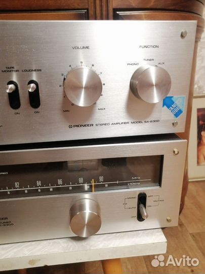 Pioneer SA 6300, pioneer TX 6300, pioneer CT 3