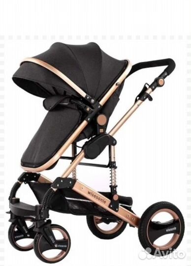 Детская коляска трансформер 2 в 1 люлька