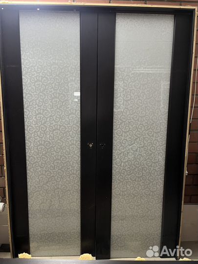 Дверь межкомнатная со стеклом бу