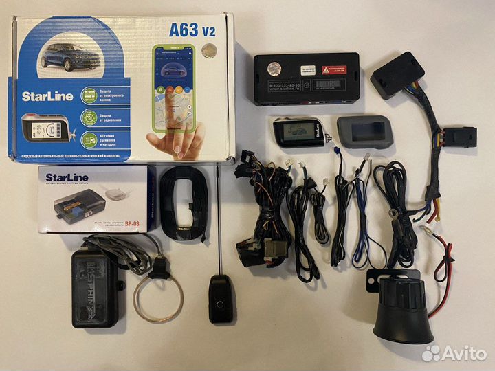 Сигнализация Starline a93(Старлайн) с автозапуском