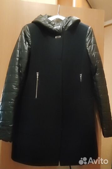 Драповое полупальто