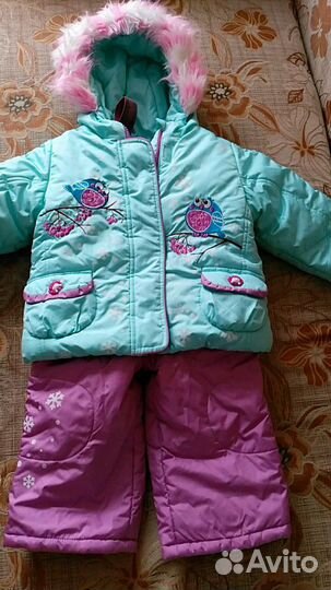 Комбинезон-конверт зимний на рост 68-86см