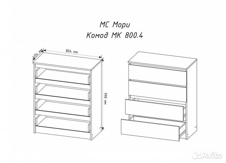 Комод как IKEA