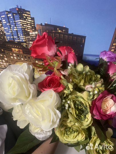 Букет из искусственных цветов