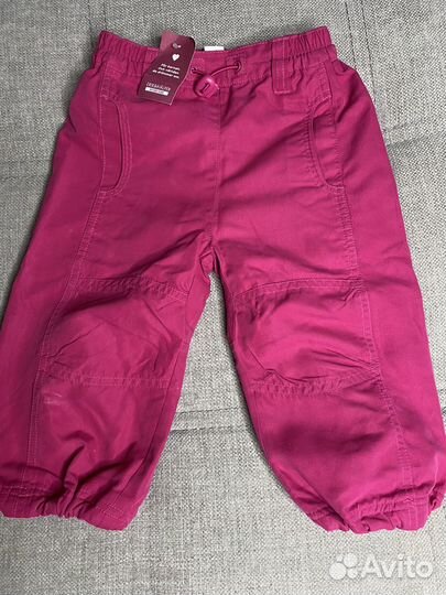 Джинсы джоггеры для девочки 86 92