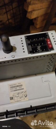 Магнитола штатная кнопочная датсун