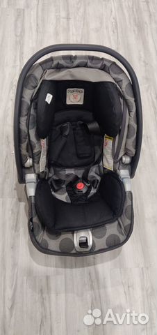 Детская автолюлька с базой isofix