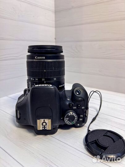 Фотоаппарат canon eos 600d kit 18-55