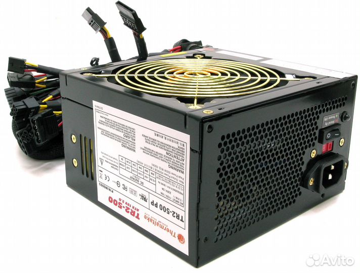 Блок питания thermaltake 500 ватт чёрный
