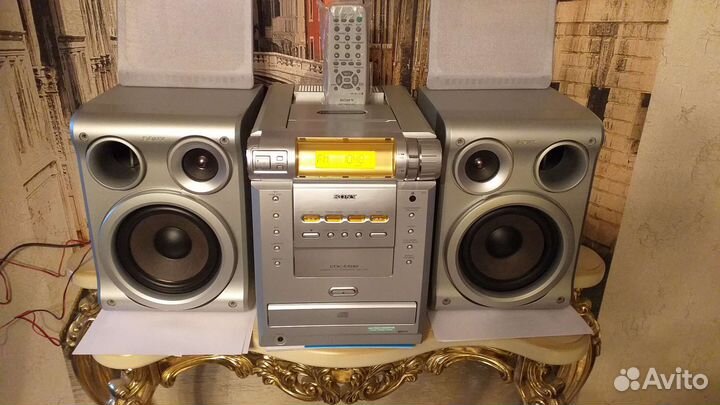 Музыкальный центр sony, denon